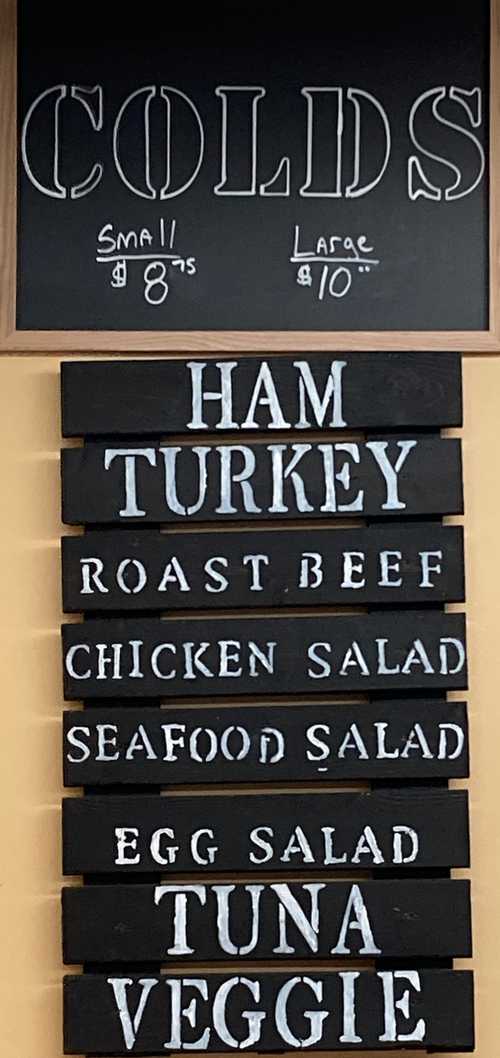 On a Roll menu page 1